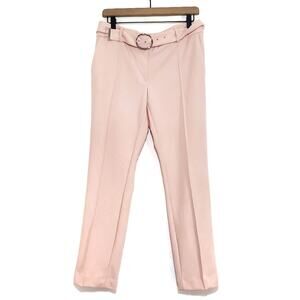 Calvin Klein | Straight Leg Trousers Pants with Pockets and Removable Belt